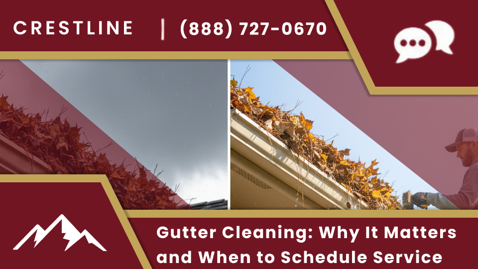Gutter Cleaning: Why It Matters and When to Schedule Service