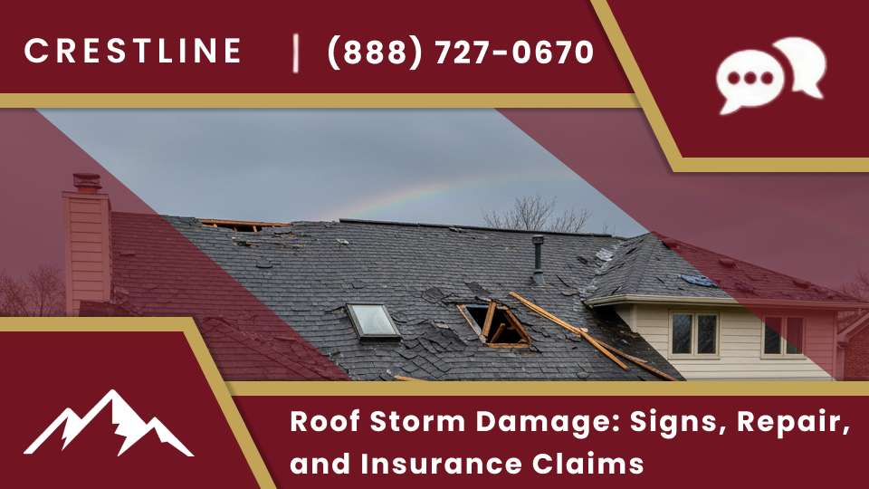 Roof Storm Damage: Signs, Repair, and Insurance Claims