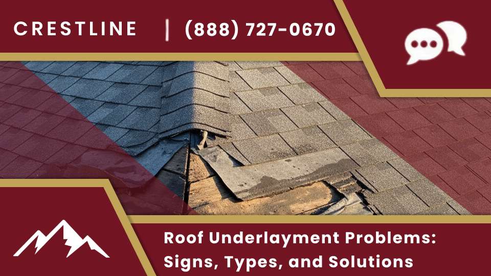 Roof Underlayment Problems_ Signs, Types, and Solutions